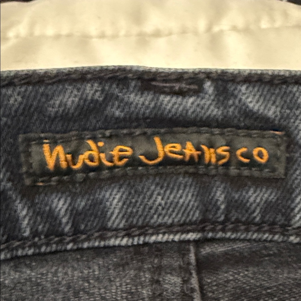 Nudie Jeans Men's Grim Tim Dark Blue Jeans Size 30x32 - Picture 6 of 10